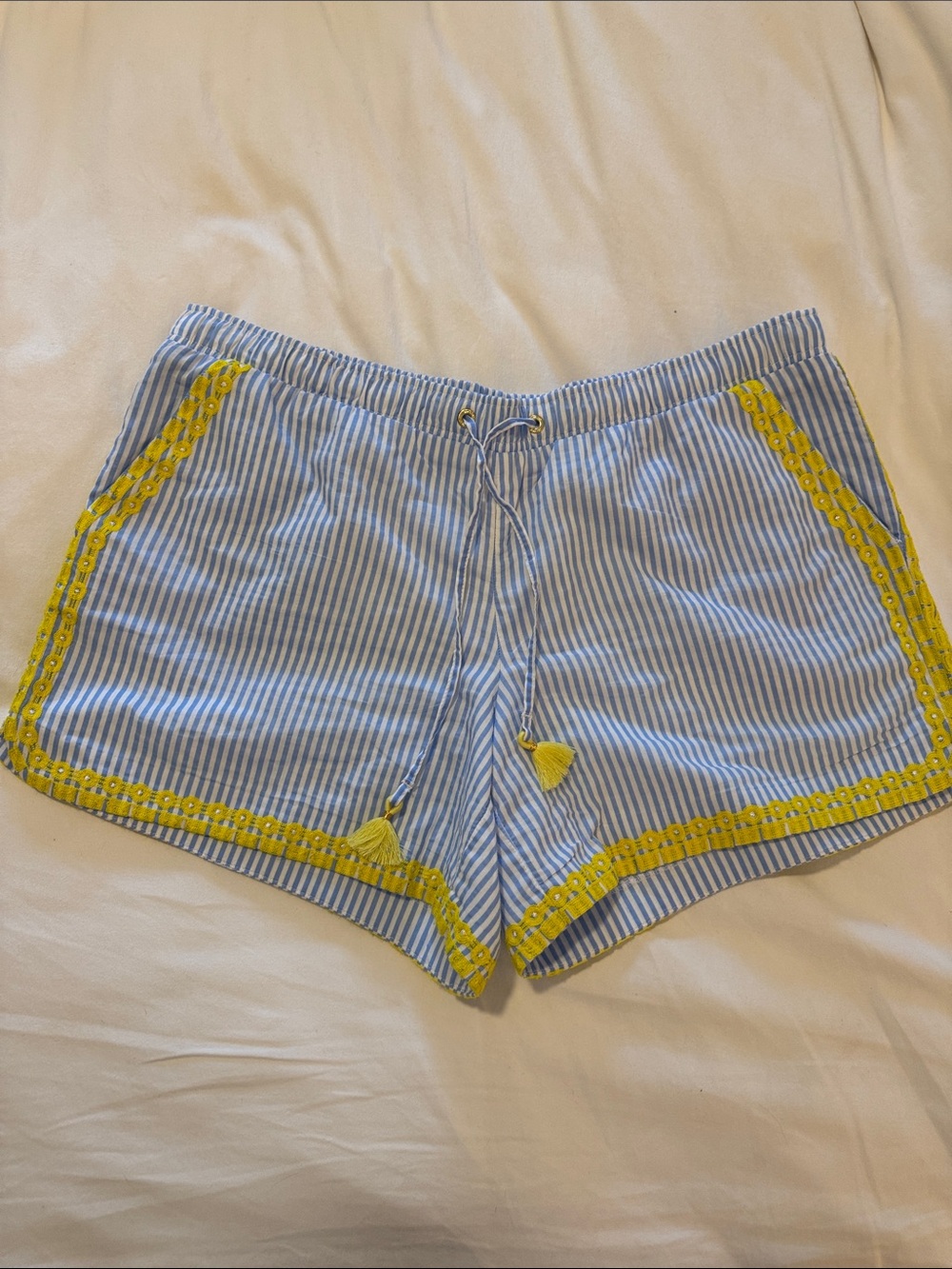 Lilly Pulitzer Katia shorts in Blue Peri Swizzle